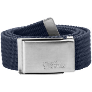 Fjällräven Merano Canvas Belt - Dark Navy - Unisex - 1 Size