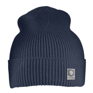 Fjällräven Greenland Cotton Beanie - Dark Navy - Unisex - OneSize