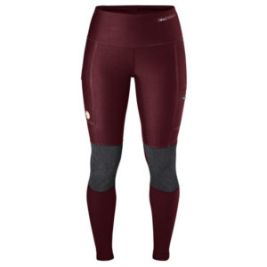 Fjällräven Abisko Trekking Tights W - Dark Garnet - Naiset - XL