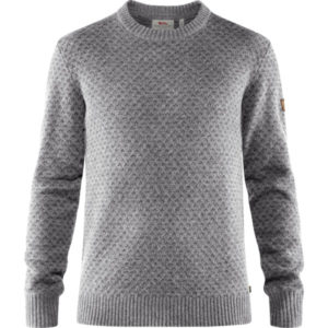 Fjällräven Övik Nordic Sweater M - Grey - Miehet - S