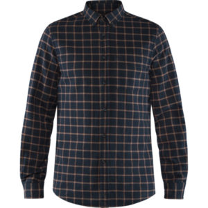 Fjällräven Övik Flannel Shirt M - Dark Navy - Miehet - XXL