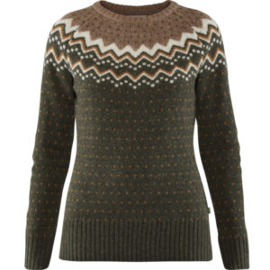 Fjällräven Övik Knit Sweater W - Deep Forest - Naiset - XXS