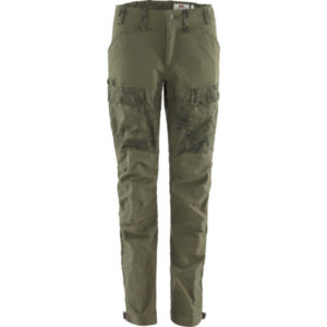 Fjällräven Lappland Hybrid Trousers W - Green Camo-laurel Green - Naiset - 34