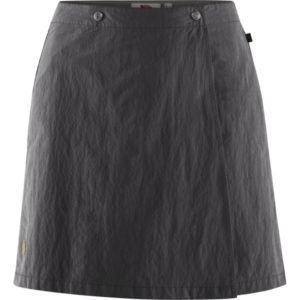 Fjällräven Travellers Mt Skort W - Dark Grey - Naiset - 44