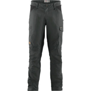 Fjällräven Kaipak Trousers M - Dark Grey-black - Miehet - 44