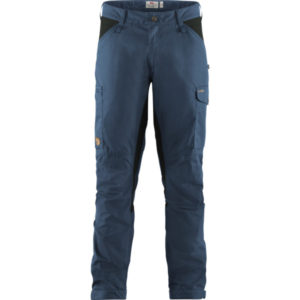 Fjällräven Kaipak Trousers M - Uncle Blue-dark Grey - Miehet - 44