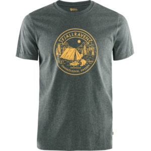 Fjällräven Lägerplats T-shirt M - Stone Grey - Miehet - XL