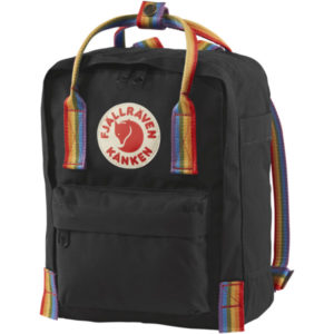 Fjällräven Kånken Rainbow Mini - Black-rainbow Pattern - Unisex - OneSize