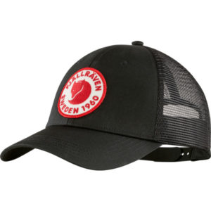 Fjällräven 1960 Logo Långtradarkeps - Black - Unisex - L/XL