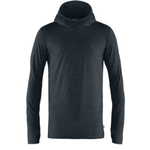 Fjällräven Abisko Sun-hoodie M - Dark Navy - Miehet - XXL