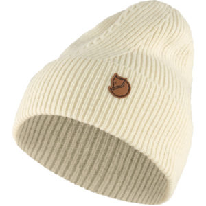 Fjällräven Directional Rib Beanie - Chalk White - Unisex - OneSize