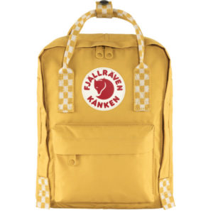 Fjällräven Kånken Mini - Ochre-chess Pattern - Unisex - OneSize