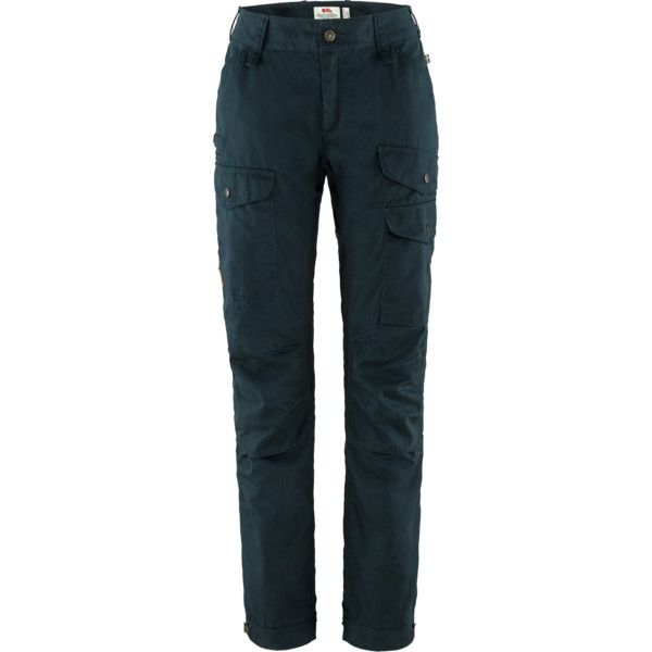 Fjällräven Vidda Pro Ventilated Trs W Short - Dark Navy - Naiset - 44