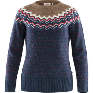 Fjällräven Övik Knit Sweater W - Navy - Naiset - L