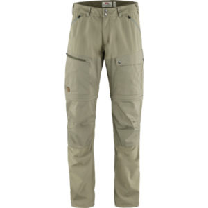 Fjällräven Abisko Midsummer Zip Off Trousers M - Savanna-light Olive - Miehet - 56