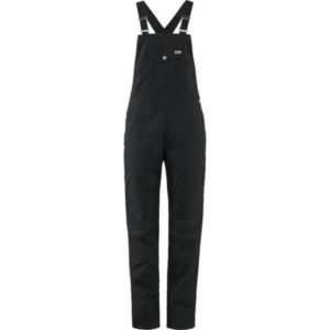 Fjällräven Vardag Dungaree Trousers W - Black - Naiset - XS