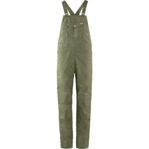 Fjällräven Vardag Dungaree Trousers W - Green - Naiset - M