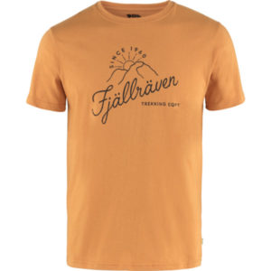 Fjällräven Sunrise T-shirt M - Spicy Orange - Miehet - XS