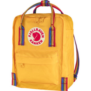 Fjällräven Kånken Rainbow Mini - Warm Yellow-rainbow Pattern - Unisex - OneSize