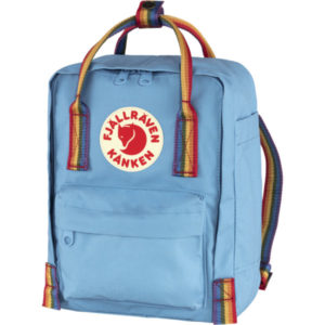 Fjällräven Kånken Rainbow Mini - Air Blue-rainbow Pattern - Unisex - OneSize