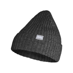 Tierra Double Watchman Beanie - Black Melange - Unisex - One Size