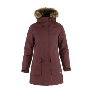 Tierra Malmagen Parka W - Dark Plum - Naiset - M