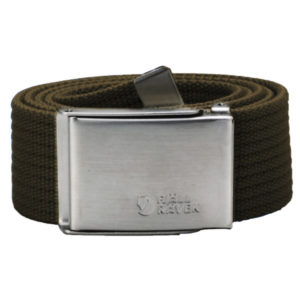 Fjällräven Canvas Belt - Dark Olive - Unisex - 1 Size