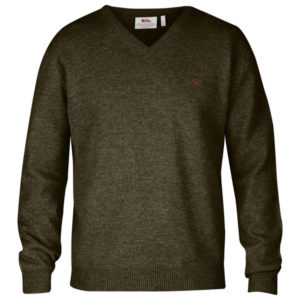 Fjällräven Shepparton Sweater M - Dark Olive - Miehet - XXXL