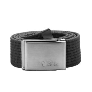 Fjällräven Canvas Belt - Dark Grey - Unisex - 1 Size