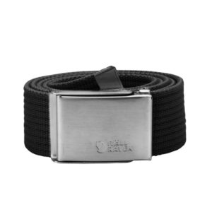 Fjällräven Merano Canvas Belt - Black - Unisex - 1 Size