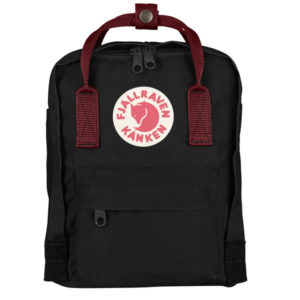 Fjällräven Kånken Mini - Black-ox Red - Unisex - OneSize