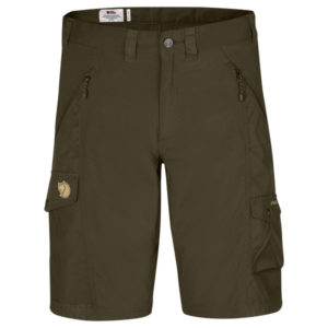 Fjällräven Abisko Shorts M - Dark Olive - Miehet - 46