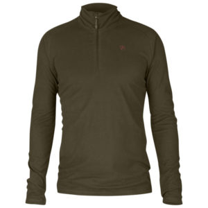 Fjällräven Pine Half Zip M - Dark Olive - Miehet - XS