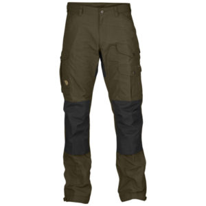 Fjällräven Vidda Pro Trousers M Long - Dark Olive - Miehet - 56