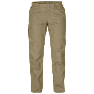 Fjällräven Karla Zip-off Trousers W - Sand - Naiset - 48