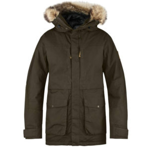 Fjällräven Barents Parka M - Dark Olive - Miehet - XXL