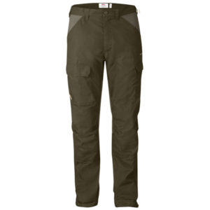 Fjällräven Drev Trousers M - Dark Olive - Miehet - 48