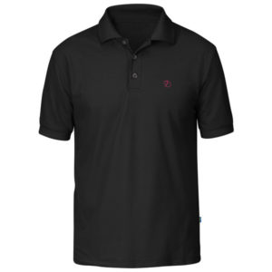 Fjällräven Crowley Pique Shirt M - Black - Miehet - XS