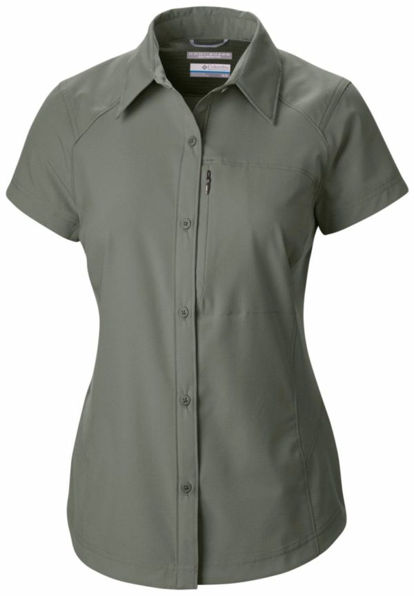 Women's Silver Ridge S/S Shirt Tummanvihreä XL
