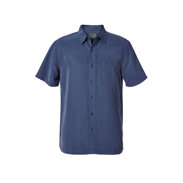 Royal Robbins Mojave Pucker Dry Short Sleeve - Collins Blue - Miehet - L