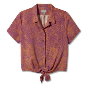 Royal Robbins Bergen S/s - Boysenberry - Naiset - XL