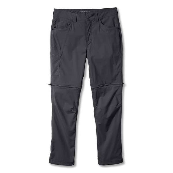 Royal Robbins Bug Barrier Active Traveler Zip N' Go Pant - Asphalt - Miehet - 32/32