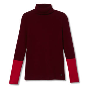 Royal Robbins All Season Merino Turtleneck - Syrah - Naiset - XL