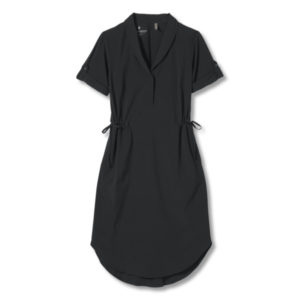 Royal Robbins Spotless Traveler Dress S/s - Jet Black - Naiset - L