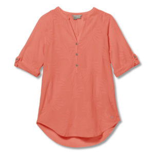 Royal Robbins Oasis Tunic Ii 3/4 Sleeve - Light Coral - Naiset - S