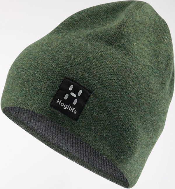 Whooly Beanie Tummanvihreä M/L