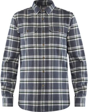 Övik Heavy Flannel Shirt Dusk XXL