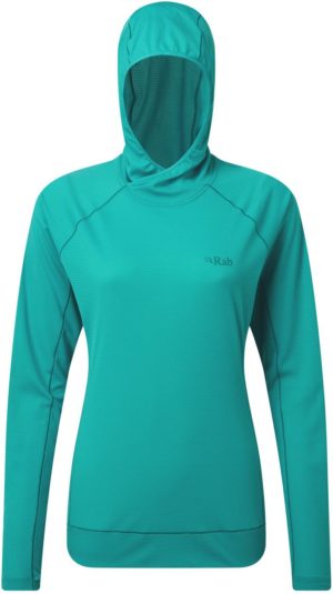 Women's Pulse Hoody Turkoosi 16