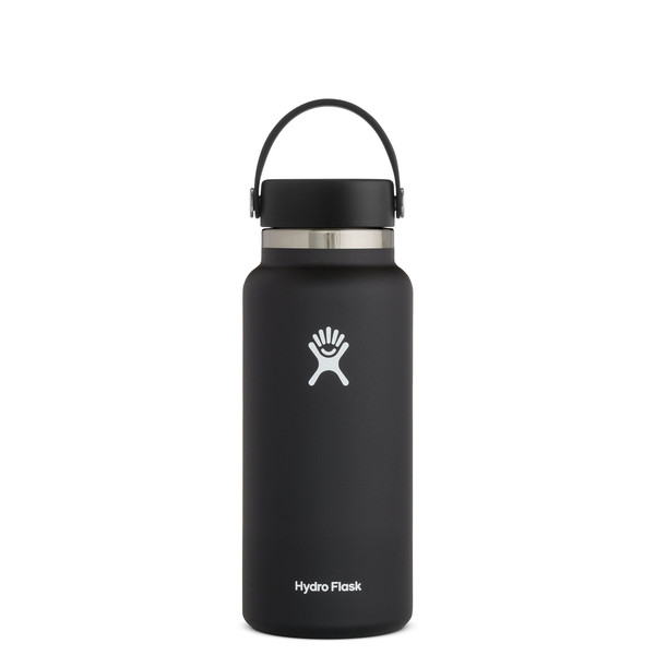 Hydro Flask Wide Mouth 946ml Flex Cap 2.0 - Black - OneSize