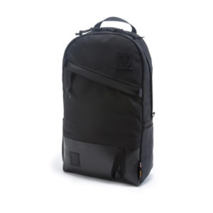 Topo Designs Daypack Leather - Ballistic Black/black Leather - Unisex - OneSize